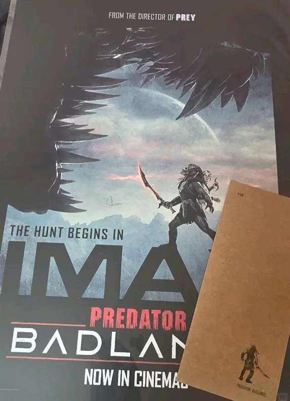일괄) 프레데터: 죽음의 땅 IMAX 포스터+TTT