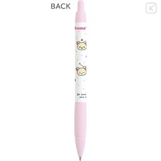 산엑스 코리락쿠마 볼펜 0.5mm 코리락쿠마 클래식 핑크 디자인