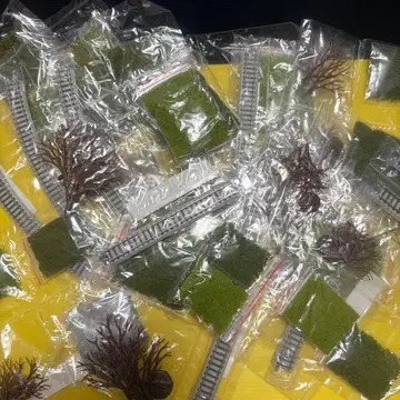 N 게이지 정크 디오라마 부품