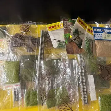 N 게이지 정크 디오라마 부품