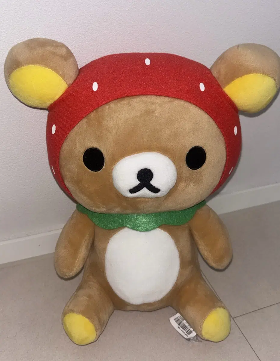 고전 산엑스 딸기 리락쿠마 빈티지 인형 누이