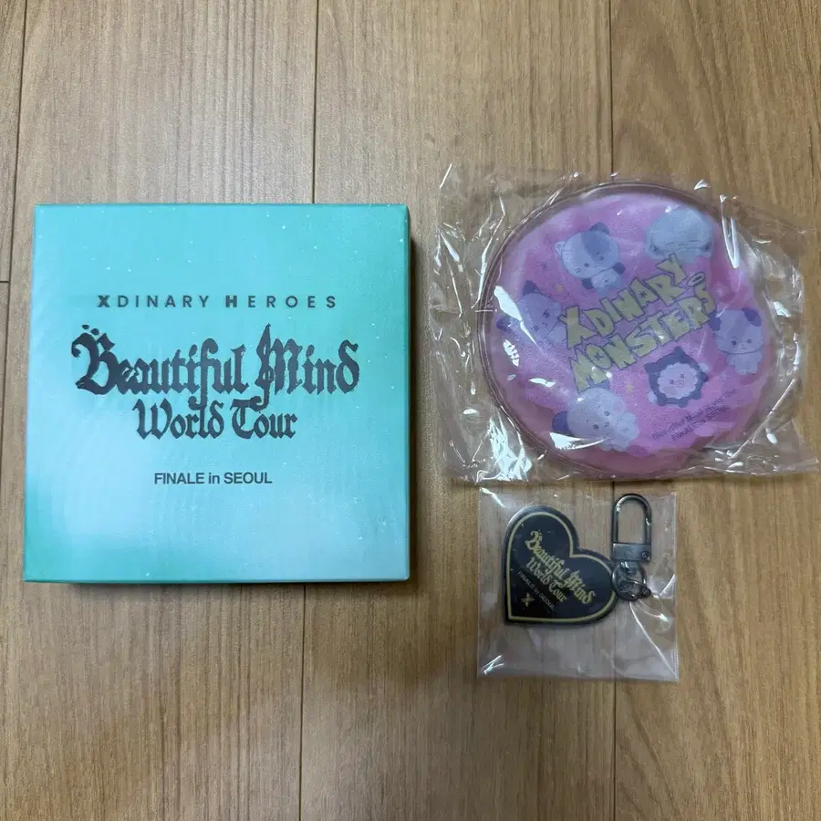 엑스디너리히어로즈 엑디즈 뷰마콘 피날레 콘서트 첫콘 입장기프트 손난로 키링