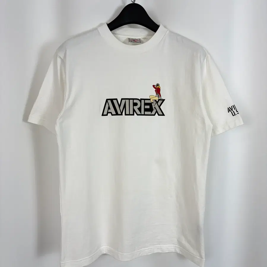 815) 아비렉스 AVIREX 빈티지 핀업 걸 반팔티셔츠