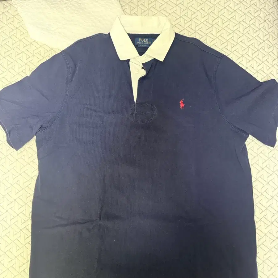 [L-실착 2XL] 폴로 클래식핏 네이비 셔츠