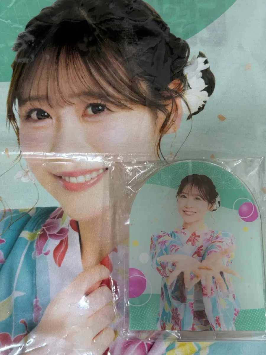 후르츠지퍼 사쿠라이 유이 보이스 아크릴판넬+테누구이 세트