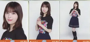 노기자카46 회장 한정 브로마이드 이와모토 렌카 한여름 전국 투어 2026 T셔츠 도쿄 ver. 컴프