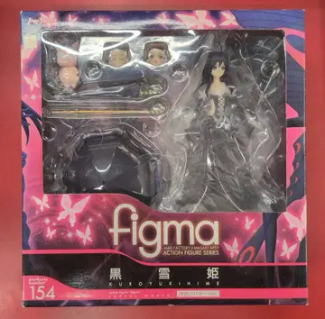 MAXFACTORY figma 엑셀 월드 블랙 눈의 공주 학내 아바타 ver 154