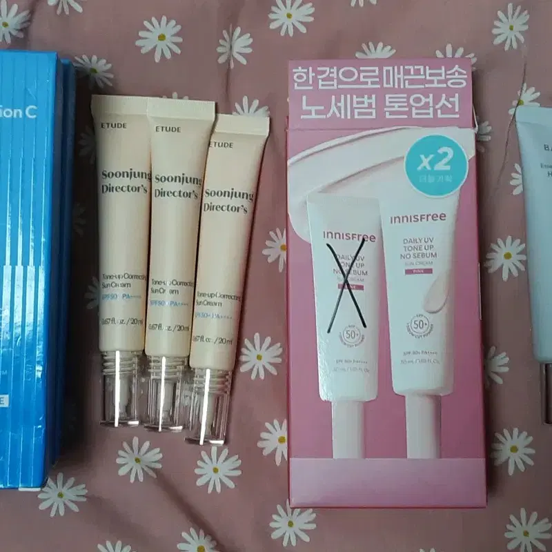 화장품 선크림 판매합니다(셀퓨전씨, 에뛰드, 이니스프리)