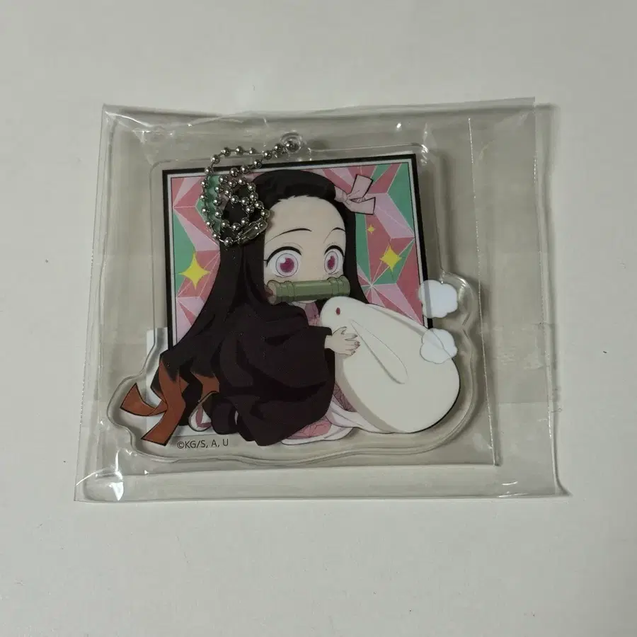 귀멸의칼날 네즈코 절분 아크릴키링 미개봉 새상품