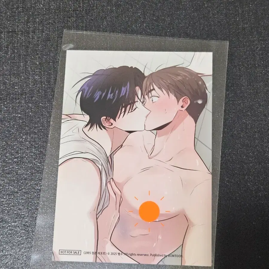 봄툰 홈파티 팝업 스킨십 인화사진 특전 1995 청춘 레포트 봄툰