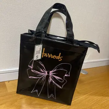 미사용 새상품 Harrods 런던 디자인 토트백