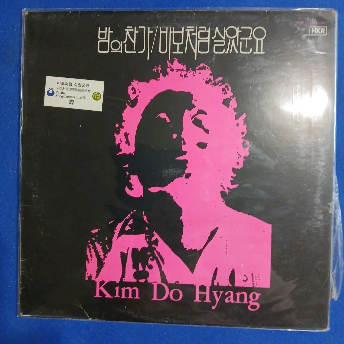 김도향 바보처럼 살았군요 LP.NM-/NM