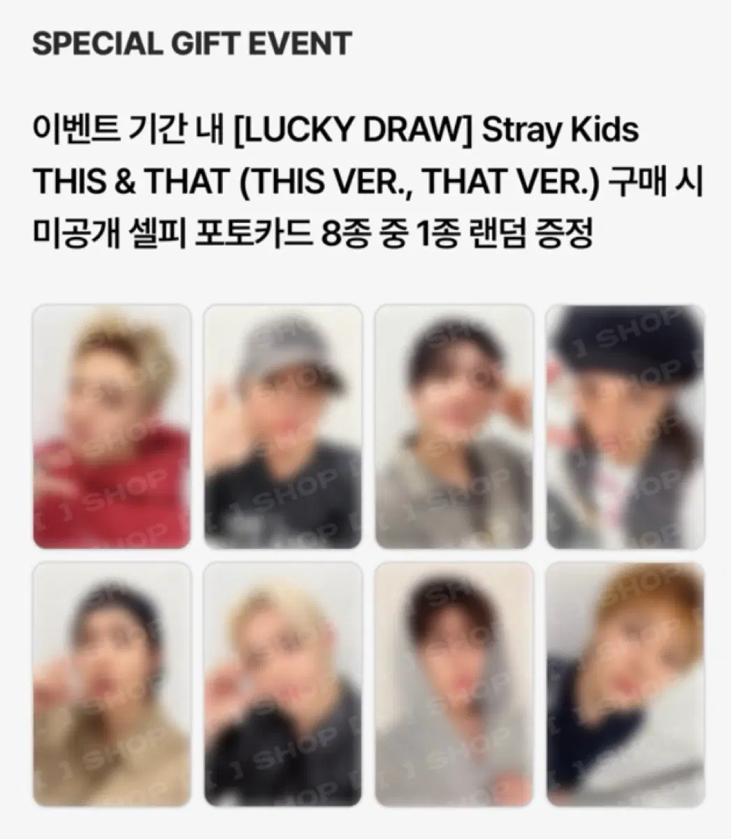 스트레이키즈 스키즈 THIS&THAT 팬즈 미공포 분철