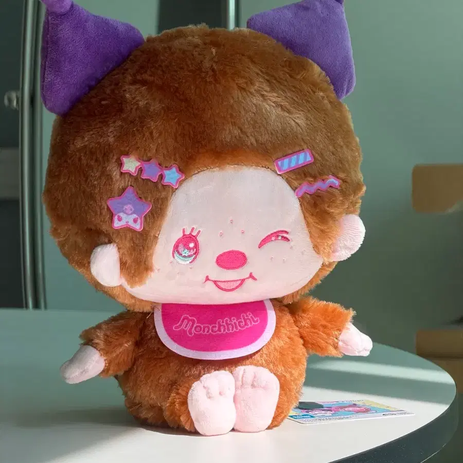 몬치치 산리오 쿠로미 콜라보 봉제인형 무료배송
