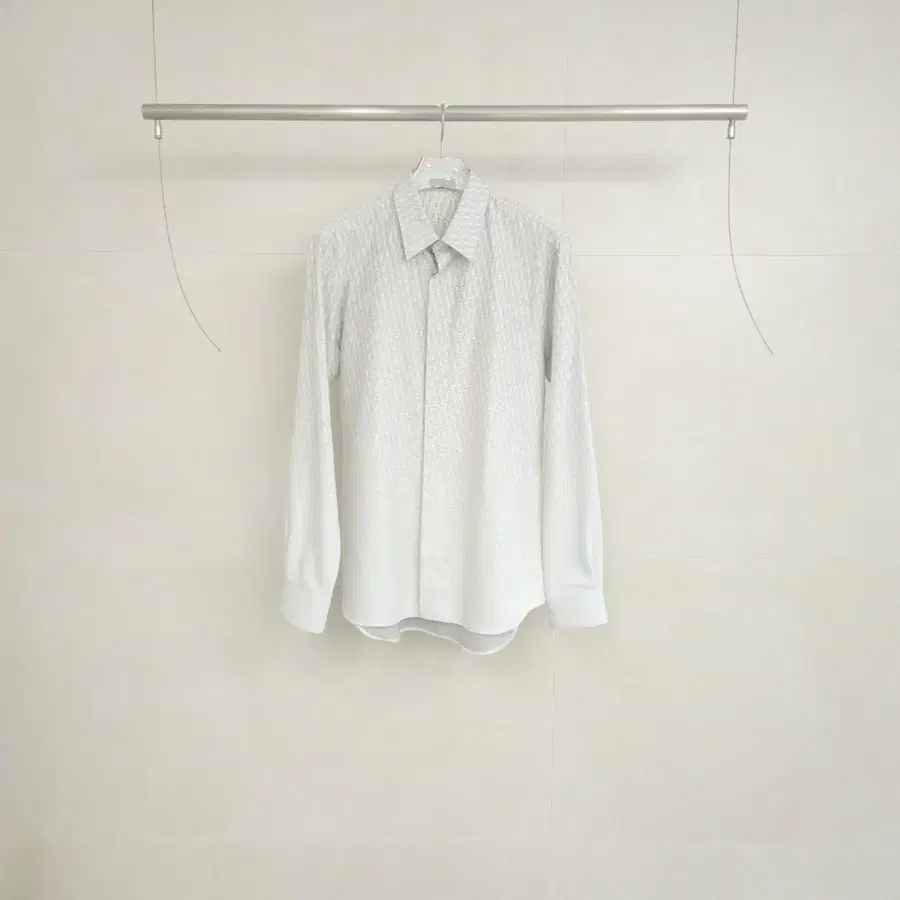 디올 그레이 오블리크 그라데이션 셔츠 40