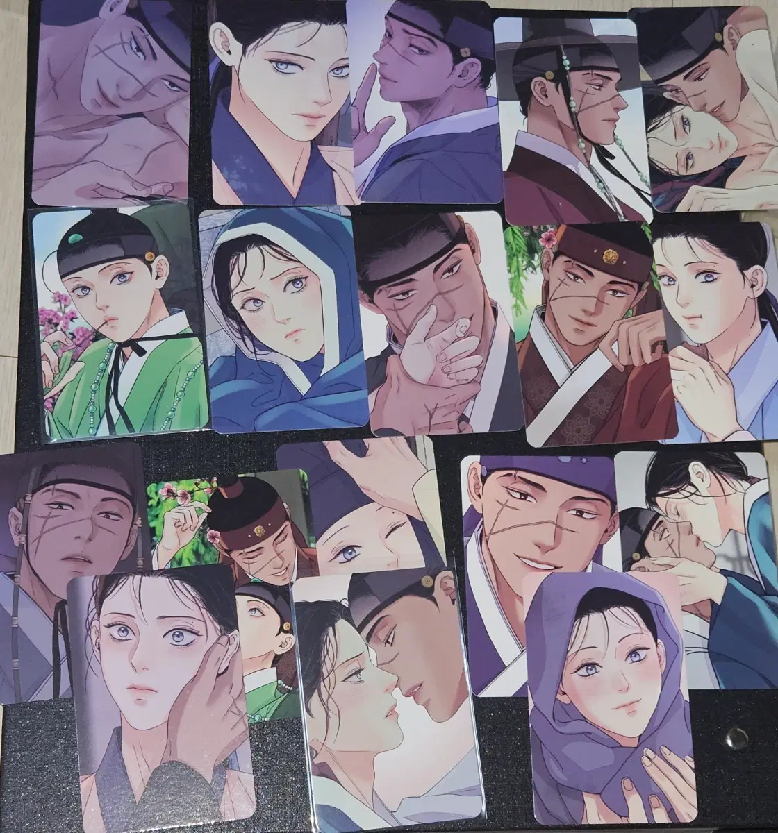 칼과 꽃 컬렉션 포토카드 포카 컬포 드볼