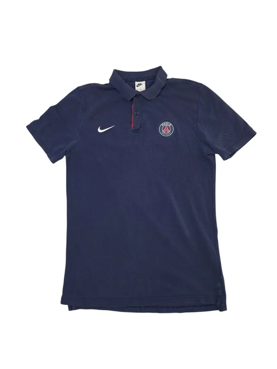 나이키 파리 생제르맹 PSG 네이비 반팔 카라티 M