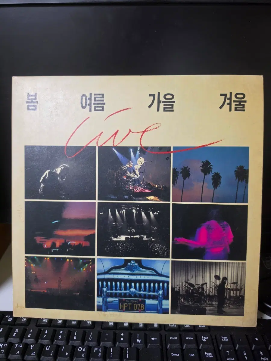 봄 여름 가을 겨울 Live 앨범 LP