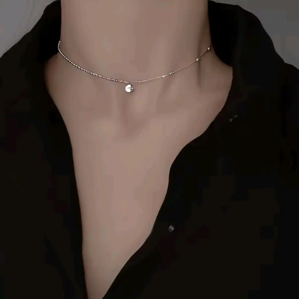 실버볼 목걸이