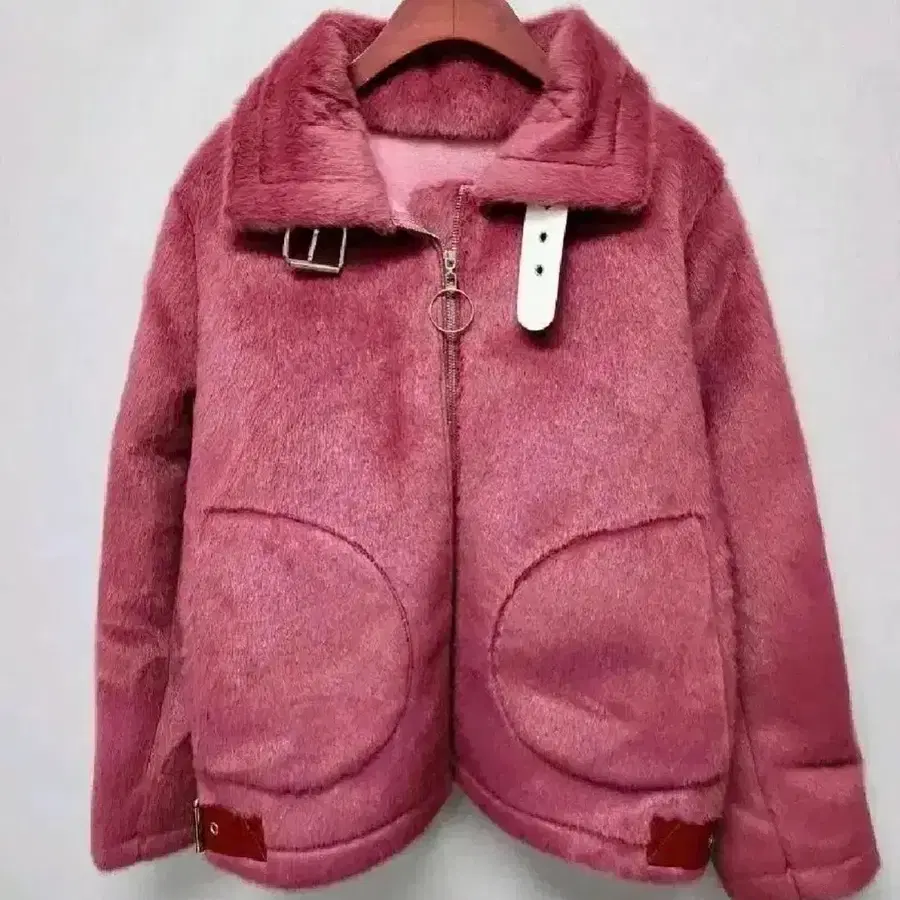 SATIN 샤틴 19'FW 페이크퍼 자켓 55