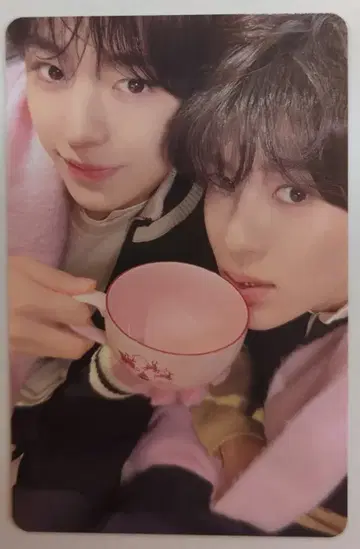 NCT WISH 랜덤 팩 시온/유시 2024 핑크 크리스마스