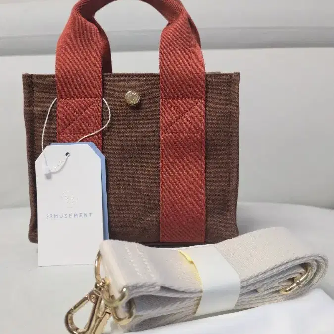 33뮤즈먼트 MINI ZOE 미니 토트백 33Musement Tote Bag