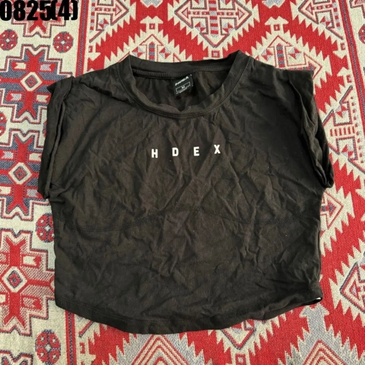 HDEX 티셔츠 블랙