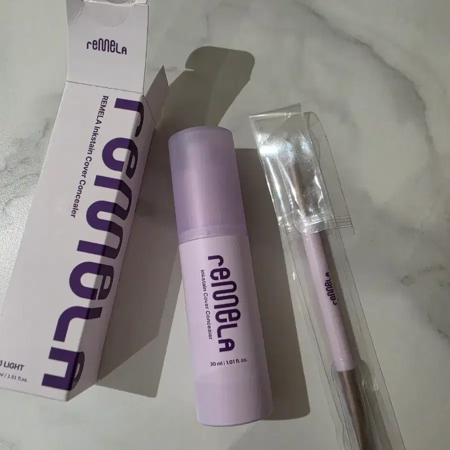 리멜라 백반증커버 컨실러 흉터 타투 코렉터 커버제 펌프형 브러쉬 포함