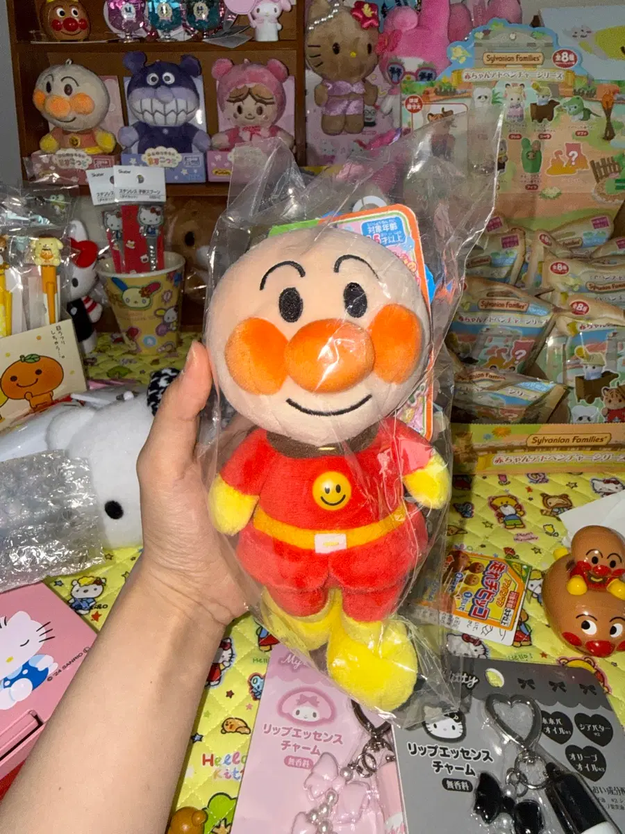 일본정품 호빵맨 인형