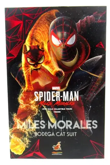 HOTTOYS VIDEOGAME MASTERPIECE MILES MORALES / BODEGA CAT SUIT VGM050