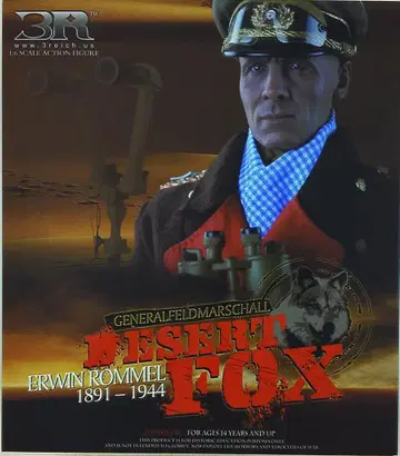 3R ERWIN ROMMEL(1891-1944)DESERT FOX GENERALFELDMARSCHALL