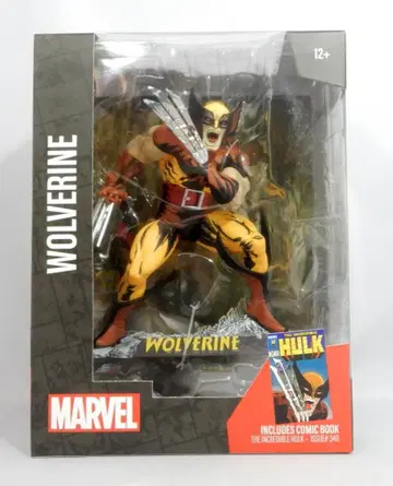 McFARLANE TOYS 1/6 SCALE POSED FIGURE WITH SCENE#004 MARVEL WOLVERINE #340