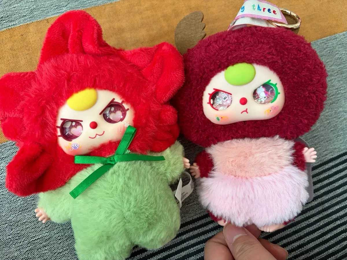 베이비쓰리 장미/집게 벌레 예쁜눈