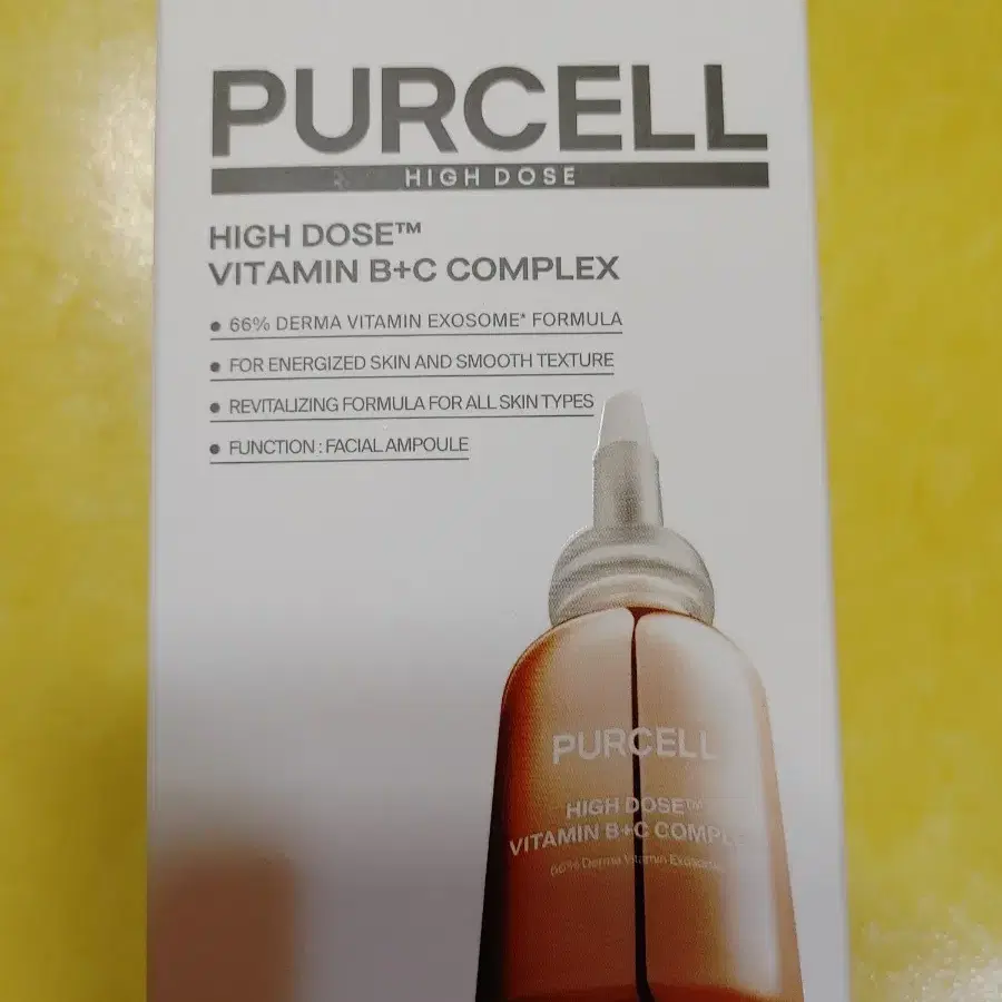 퍼셀 하이도즈 비타민 B+C 컴플렉스 앰플 30ml