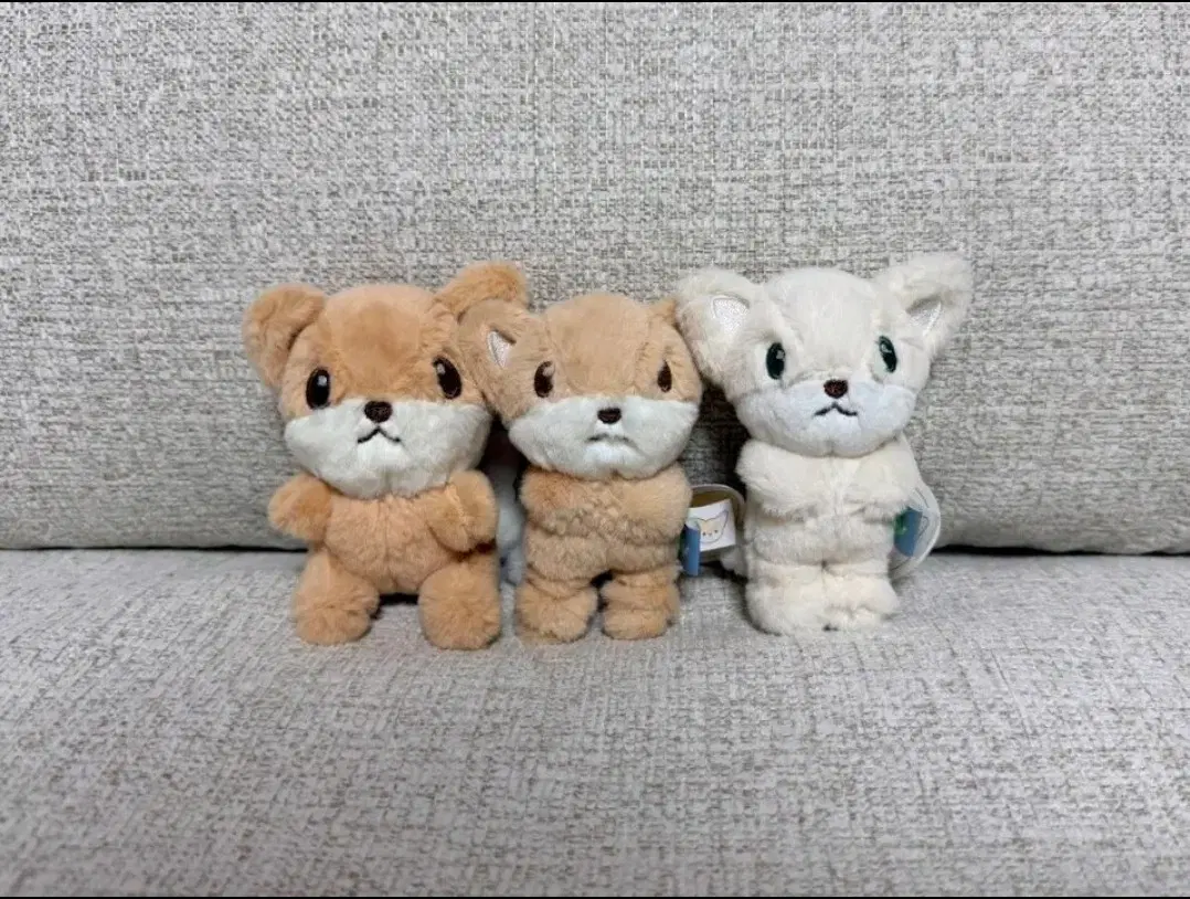 사막여우 모래 시팅 스탠딩 별 스탠딩 8 cm 키링인형