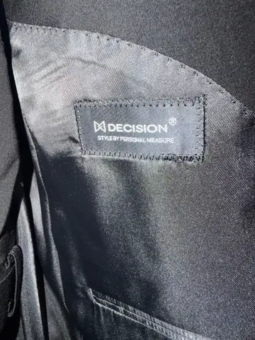 DECISION 비즈니스 자켓 블랙