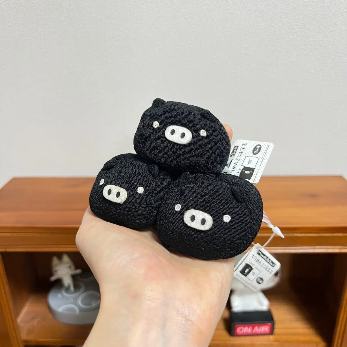 고전 모노쿠로부 콩주머니 인형 산엑스
