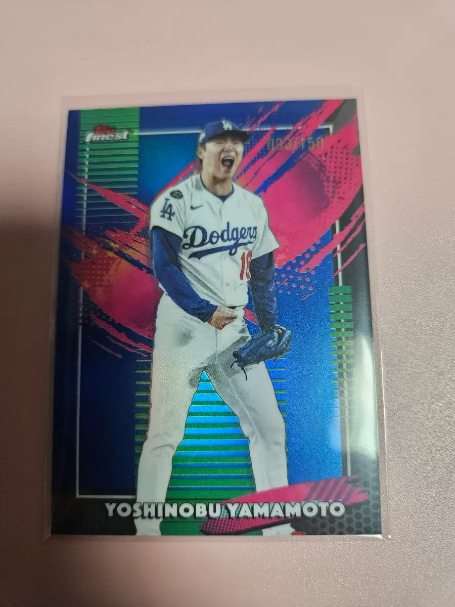 야마모토 150장 한정 2026 Finest Rare 블루 리플렉터