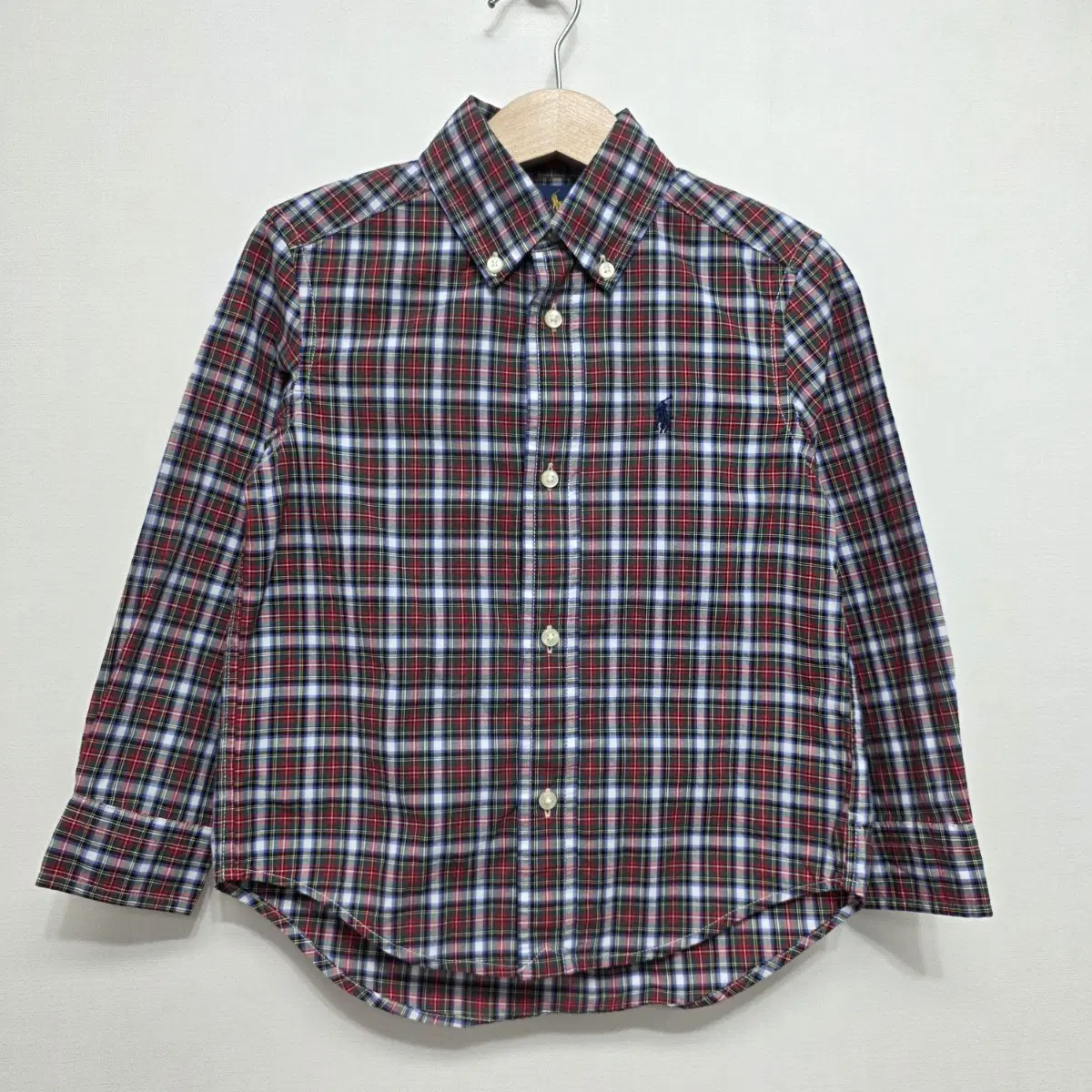 [3/3T]폴로 랄프로렌 체크 긴팔 셔츠