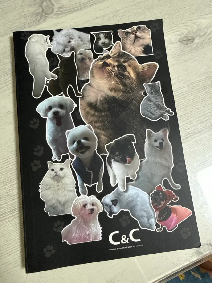 고양이, 강아지 필기/그림 노트