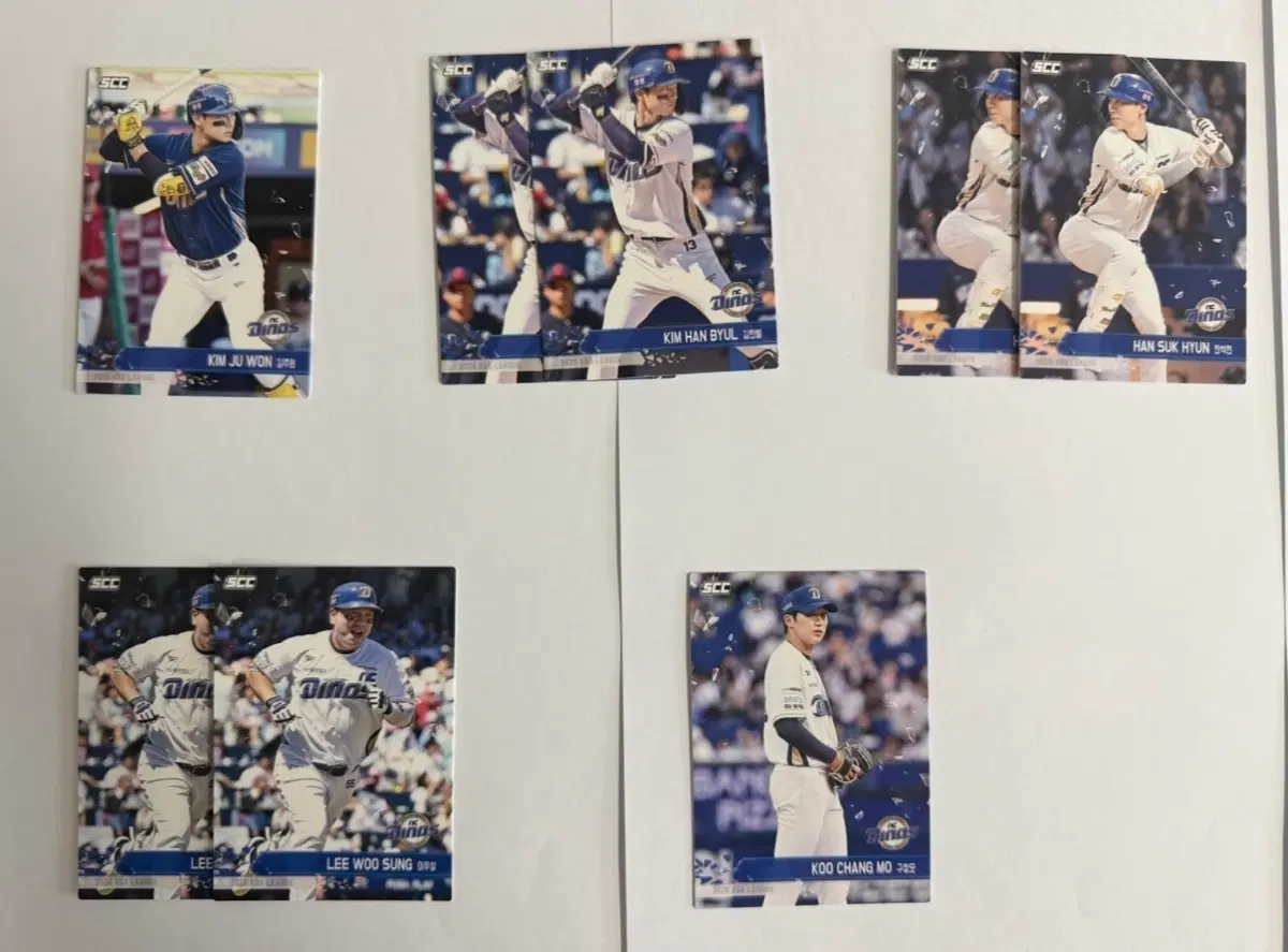 [일괄] 2026 KBO 오피셜 컬렉션 카드 기본형, 플러스 NC 다이노스 카드
