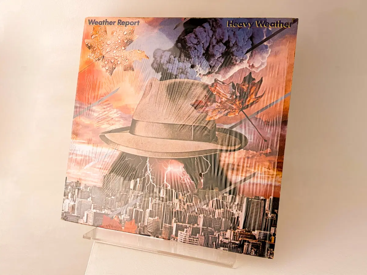 퓨전재즈 명반 Weather Report Heavy Weather LP 레코드 웨더리포트 웨인쇼터 Jaco