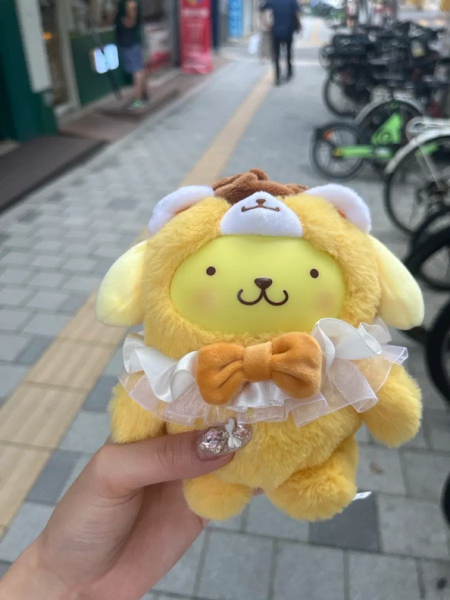 미니소 애니멀키링 폼폼푸린