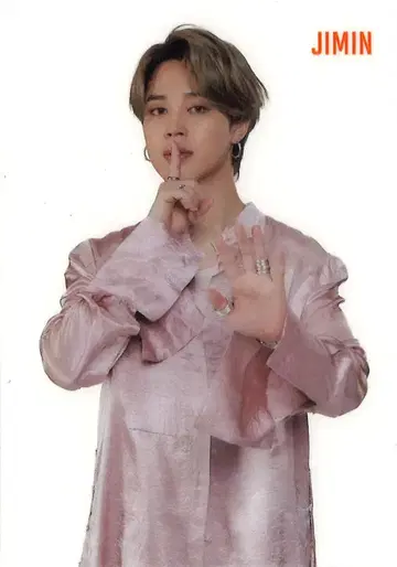 BTS MOOD LIGHT 봉입 특전 JIMIN 2020 BTS FESTA 클리어