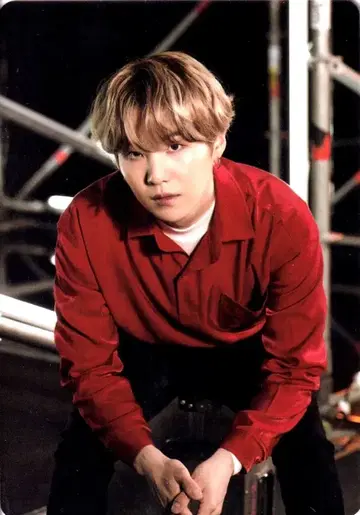 BTS 2020 MAP OF THE SOUL ON:E SUGA 미니 포토 카드 1/8