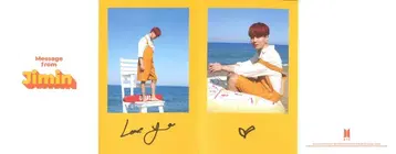 BTS Butter JIMIN 메시지 카드