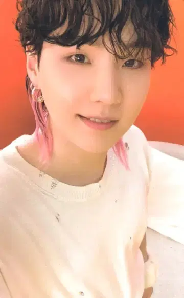 BTS Butter SUGA 트레이딩 카드 노랑
