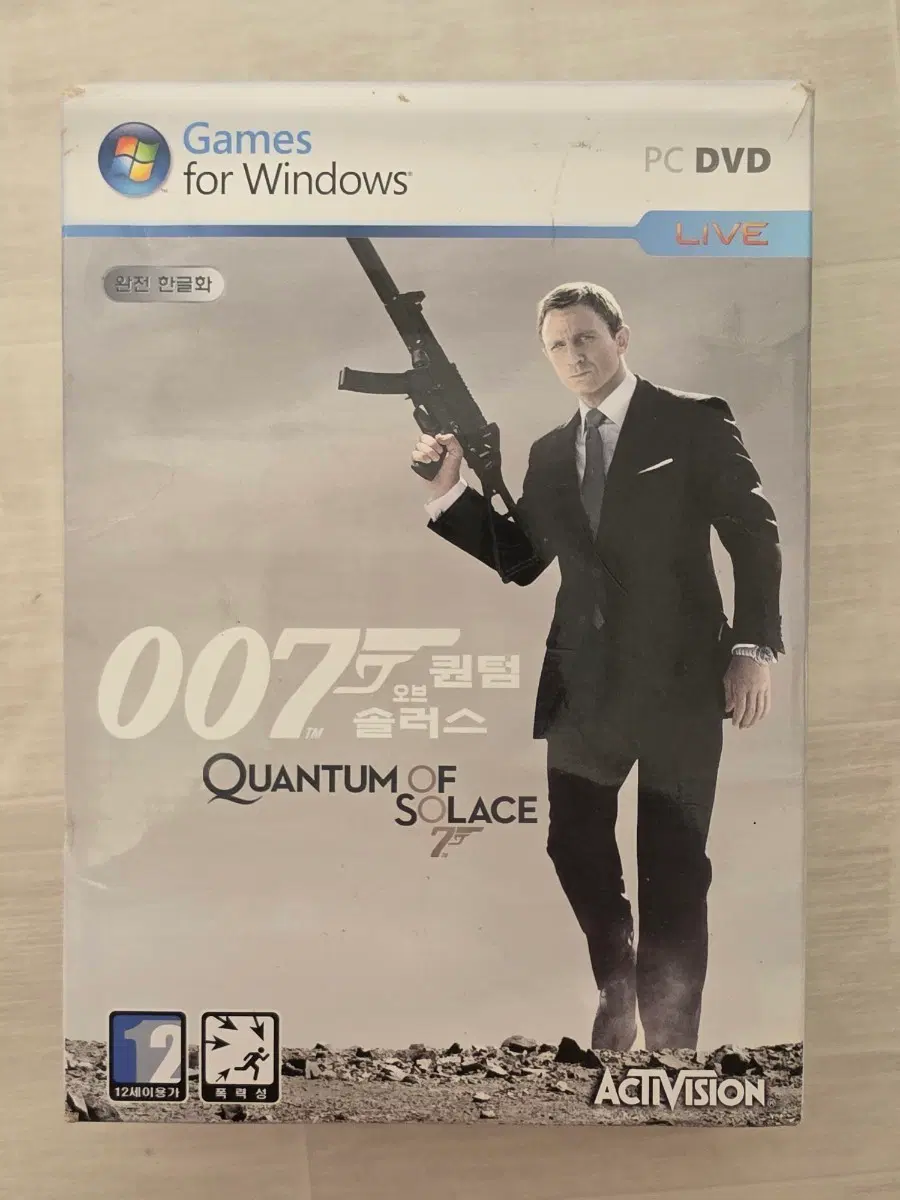 007 퀀텀 오브 솔러스 PC DVD 완전 한글화