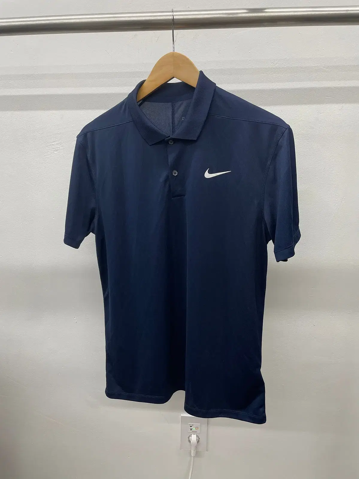 100)NIKE 나이키 드라이핏 기능성 반팔 카라 티셔츠