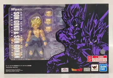 BANDAINAMCO S.H.Figuarts 슈퍼 사이어인 손오공 & 슈퍼 사이어인 2 손오반 Exclusive edition 드래곤볼 Z